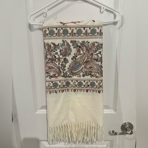 Paisley Embroidered Shawl